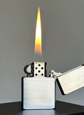 凌穹-STD-011煤油打火机CNC工艺复古不锈钢原刀纹防风礼物送男友