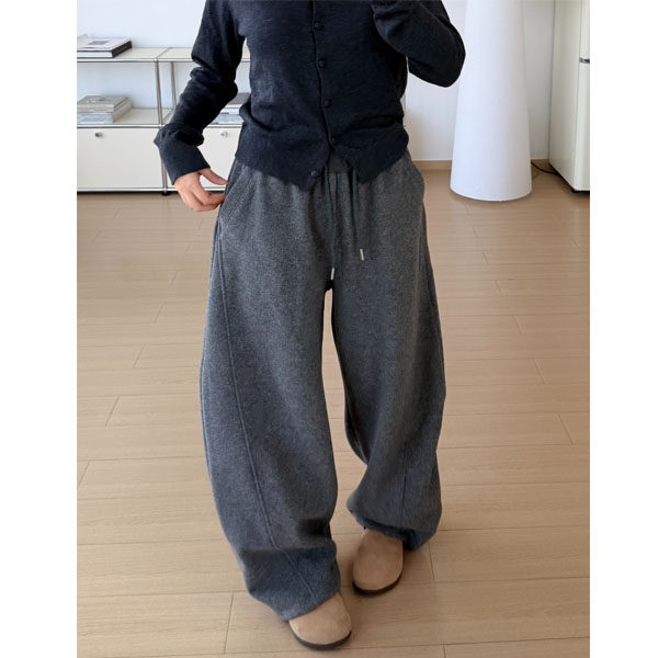 加绒加厚毛呢阔腿裤女冬季新款今年流行爆款弯刀卫裤显瘦休闲裤子,女装/女士精品,大码裤装,淘宝优惠券,粉丝福利购,淘宝优惠卷