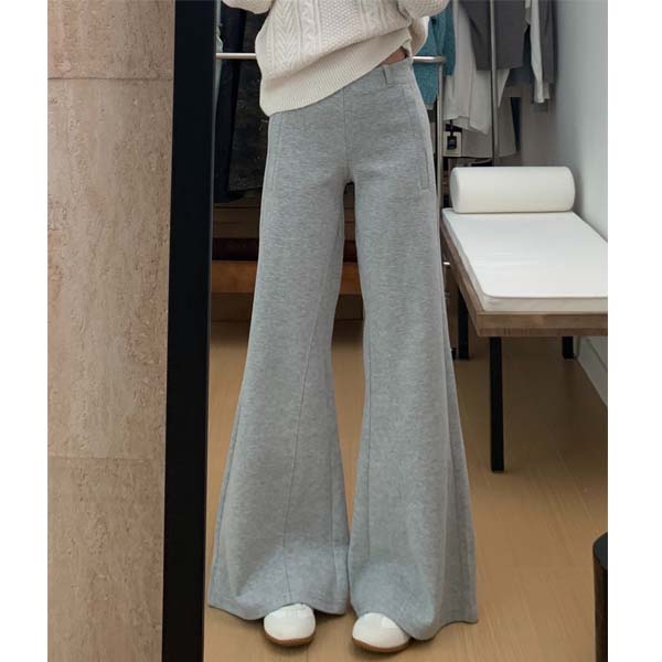 胖mm美式微喇休闲裤2025秋季新款卫裤女大码显瘦垂感慵懒bf运动裤