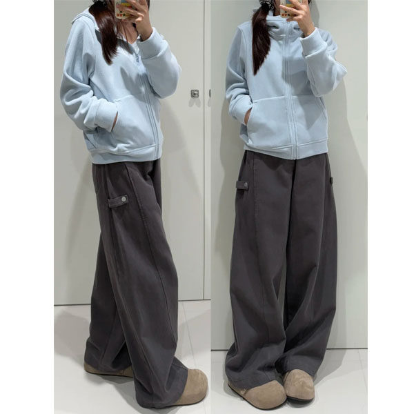 休闲裤女2026新款大码胖mm高腰宽松显瘦加绒阔腿裤梨型身材裤子,女装/女士精品,大码裤装,淘宝优惠券,粉丝福利购,淘宝优惠卷