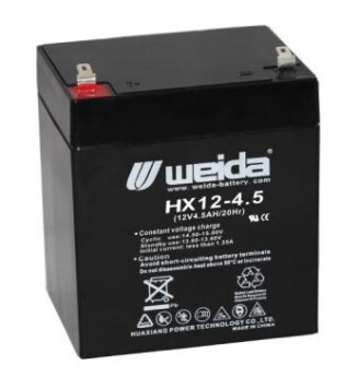 weida威达HX12-4.5蓄电池12V4.5AH利泰恒通LT8218电气火灾应急用