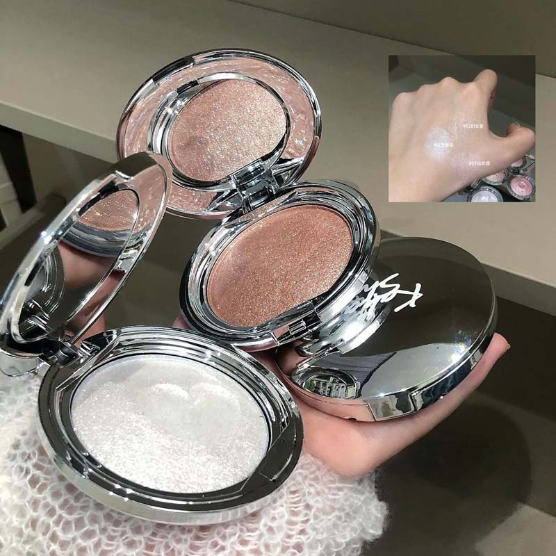 kakashow单色高光膏土豆泥质地清透爆闪脸部修容提亮自然立体细闪