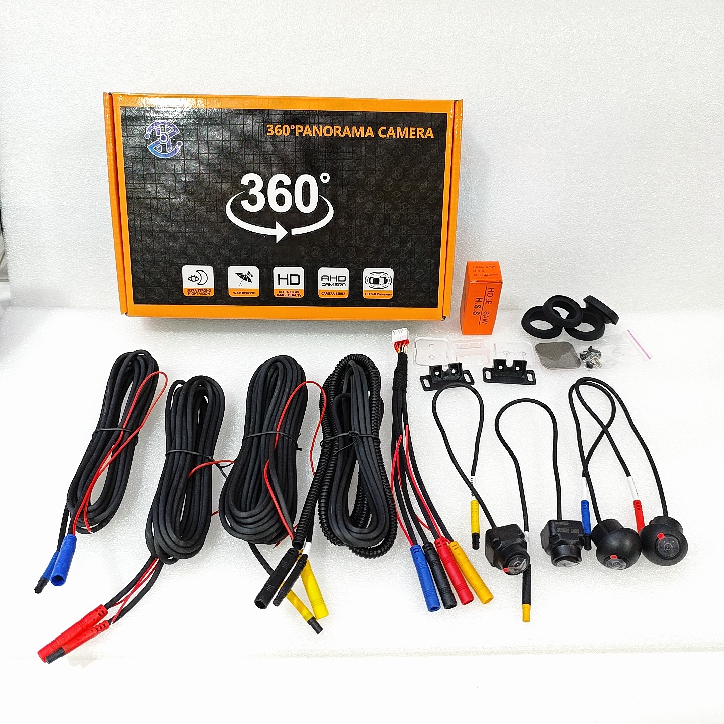 360全景摄像头3D夜视广角