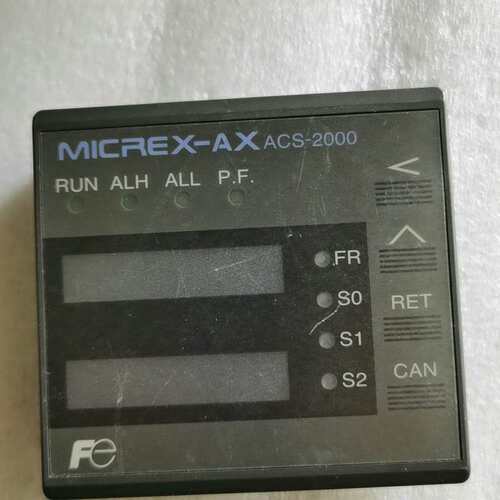 富士MICREX-AX，ACS-2000实物图片，有个缺
