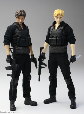 Mirrfig 精瘦男素体 豪华版 1/12可动人体模型 人偶手办兵人