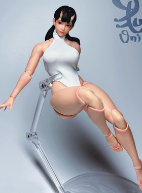 {预定}COWL PRODUCTION新品1/12鬼素体关节可动带妆人体模型人偶