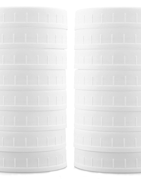 【梅森生活家】mason jar plastic lids梅森罐塑料密封白色盖子