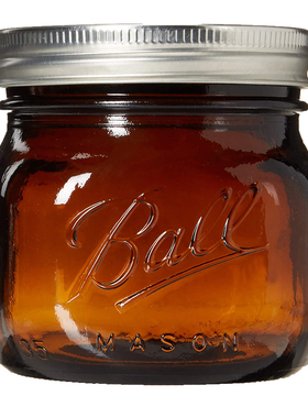 【梅森生活家】ball masonjar 美式斗草茶色石榴瓶梅森罐密封罐