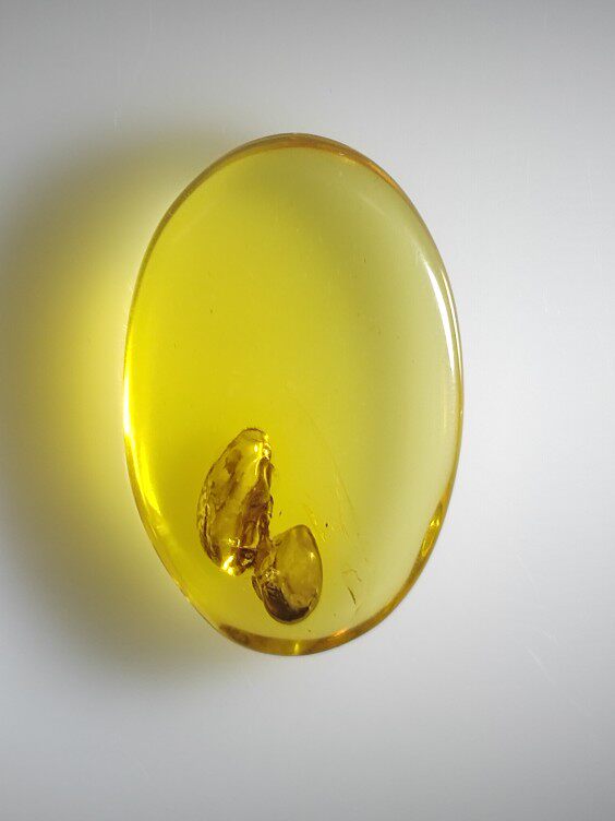 特色干胆名琥堂天然缅甸琥珀化石