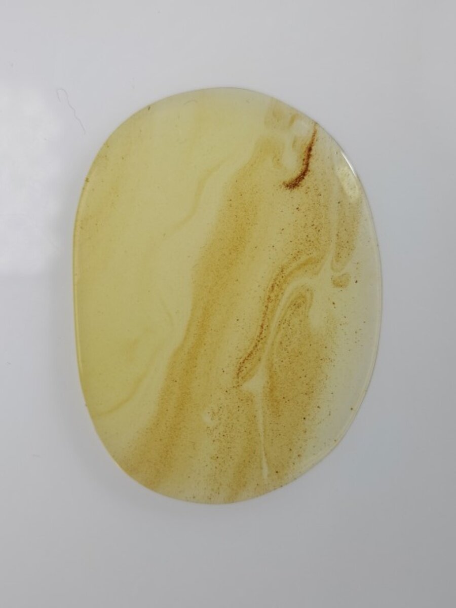 Gua Sha board name Hu Tang natural Burmese amber fossil insect am