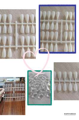 练习打板甲片自然水滴豆豆方形