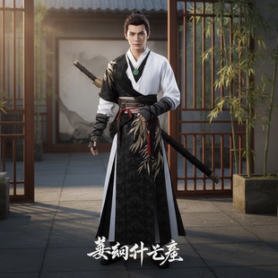 燕云十六声少东家初始服男cos武侠游戏少侠古装全套现货中国风