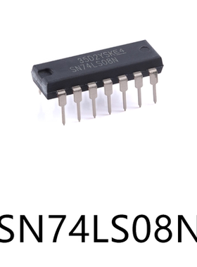SN74LS08N封装DIP-14原装与门逻辑门芯片8mA电子元器件贴片集成IC