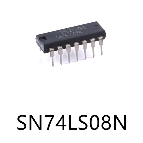 SN74LS08N封装DIP-14原装与门逻辑门芯片8mA电子元器件贴片集成IC