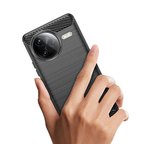 适用PocoF7Ultra手机壳拉丝纹