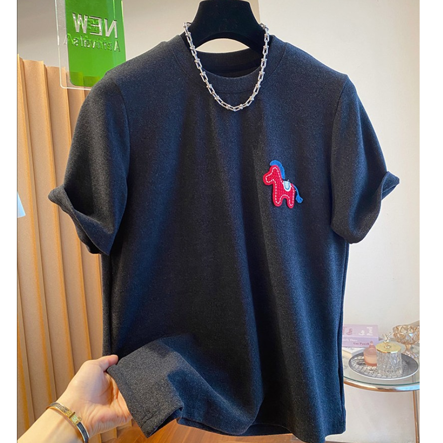 奥特莱斯订单撤回外贸尾货美式潮牌纯棉短袖T恤男女情侣德绒刺绣,男装,大码上装,淘宝优惠券,粉丝福利购,淘宝优惠卷