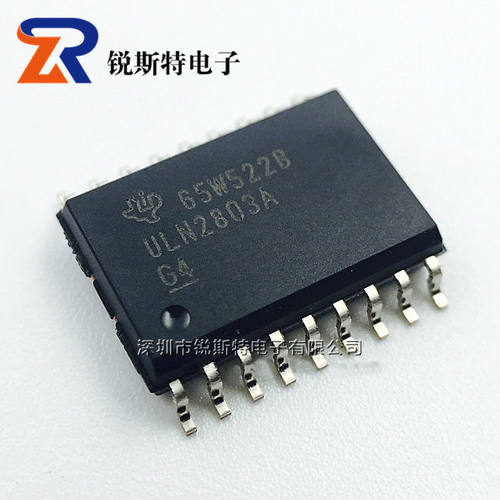 ULN2803A 贴片 G4 SOP18 TI德州原装正品 ULN2803ADWR