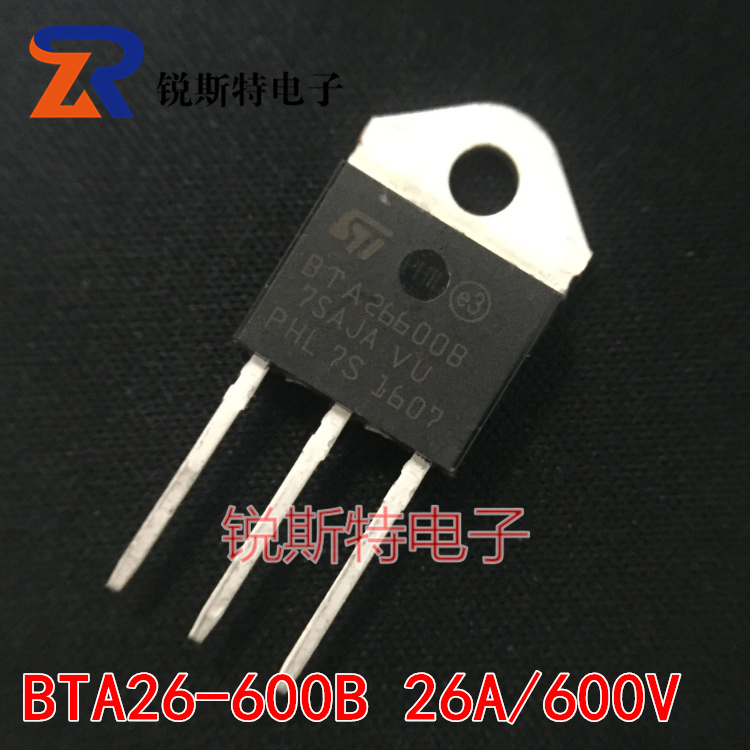 国产 BTA26-600B 双向可控硅/晶闸管 26A600V TO-3P BTA26600B 电子元器件市场 晶闸管/可控硅 原图主图