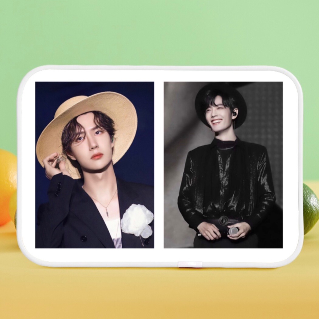 博君一肖肖战王一博同框精美定制桌摆