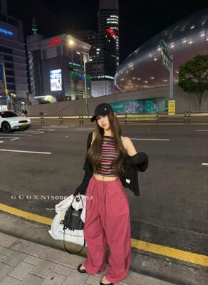 正品实拍2026夏季新款韩版修身显瘦条纹显瘦挂脖无袖吊带背心上衣
