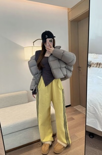 宽松休闲立领短款 韩版 羽绒服面包服外套女 新款 韩国东大门2025冬季