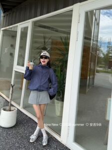 正品实拍2026夏季新款韩版宽松百搭立领洋气休闲薄款防晒冲锋衣潮