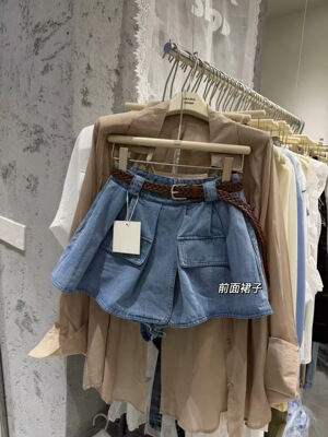 正品实拍2026夏季新款韩版时尚百搭宽松显瘦设计感小众半身裙女潮