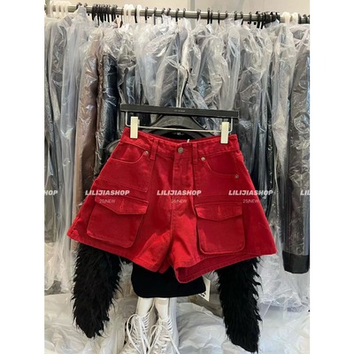 韩国东大门2025秋冬新款韩版宽松显瘦百搭休闲洋气短裤女工装裤潮