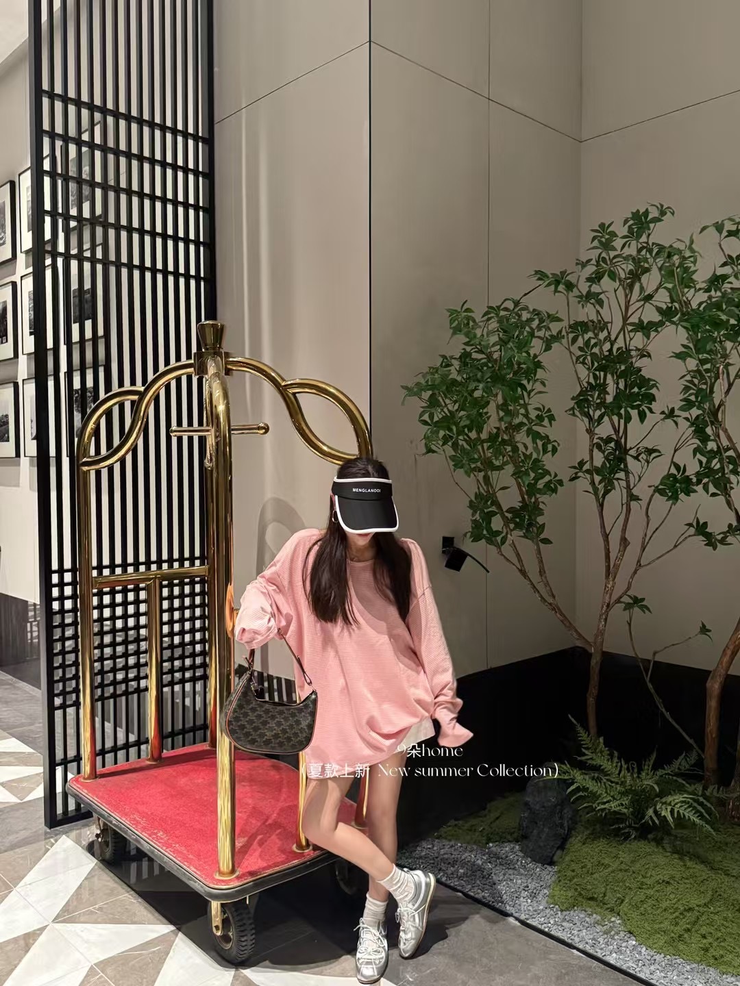 2025夏季新款韩版宽松显瘦百搭圆领长袖T恤休闲百搭条纹上衣潮女