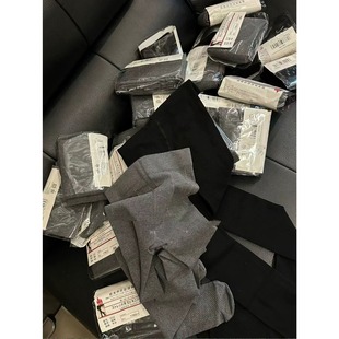 女显瘦百搭洋气连裤 竖条纹打底裤 袜女 时尚 韩国东大门2025秋冬新款