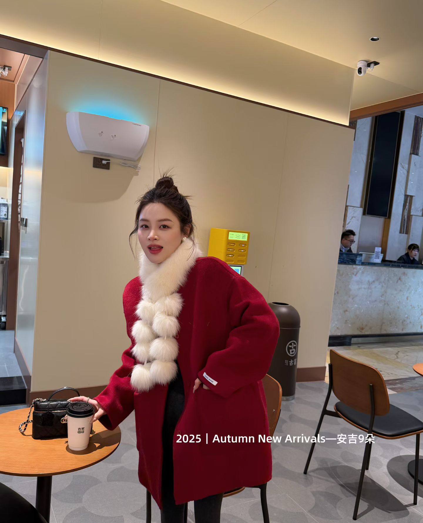 泡菜订制配毛球狐狸毛毛领双面羊绒大衣2025冬季新款百搭毛呢外套,女装/女士精品,毛呢外套,淘宝优惠券,粉丝福利购,淘宝优惠卷