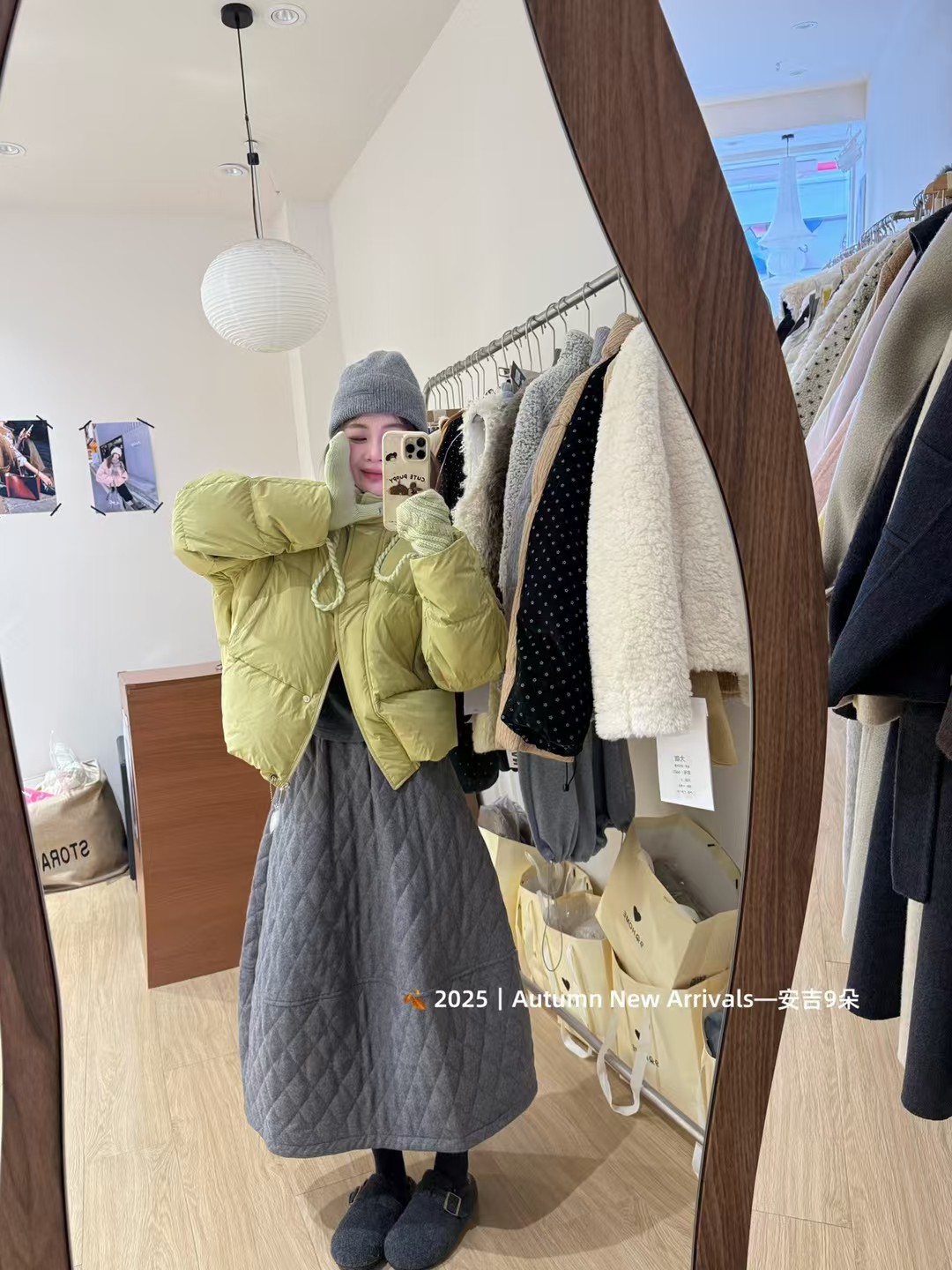 韩国东大门2025冬季新款韩版宽松立领加厚保暖配手套羽绒服短外套