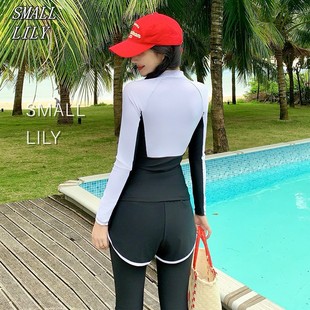 泳衣女分體三件套性感露背泡溫泉度假泳裝 2025新款