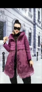 保暖修身 修身 外套显瘦白鸭绒加厚 羽绒服韩版 卓拉2023新款