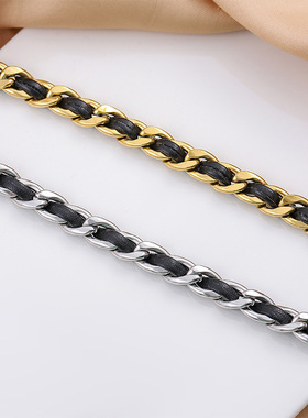 热卖小香风法式小金球钛钢手链女轻奢时尚不掉色手链饰品