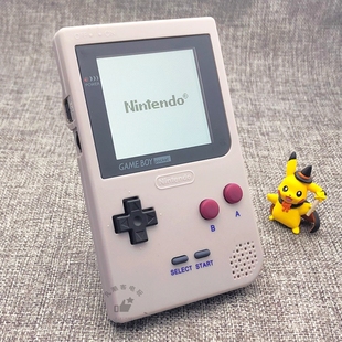 俄罗斯方游戏机 插卡黑白怀旧 任天堂高亮GBP游戏机 gameboy掌机