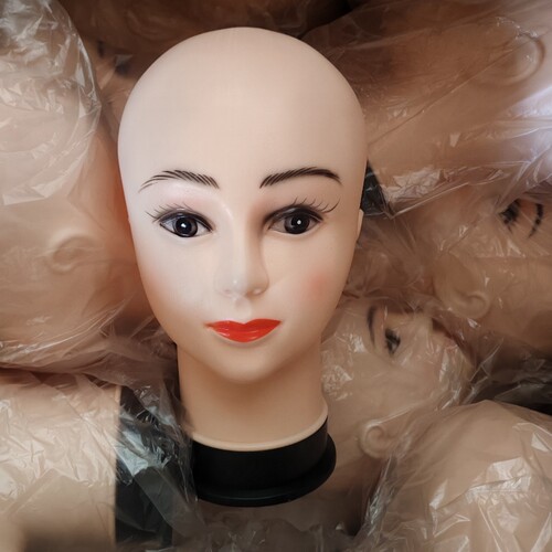头模假发帽子放置展示模特头商超直播耳机眼镜模特理发修剪造型