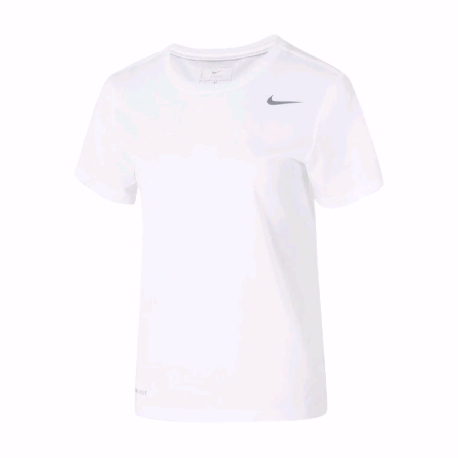 Nike Dri-Fit Team Legend 速干舒适圆领短袖 T恤 女款 白色