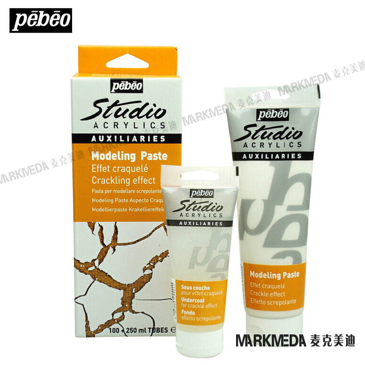 France Pebeo Crack Pebeo propylene Crack medium 100ml + 250ml Crack molding paste 4440cin the Electronic Dictionary/Electronic paper book/Stationery , Painting tools/Painted wood/Calligraphy Supplies , Acrylic paint  category - from Buy2taobao.com to provide professional Taobao agent buy service