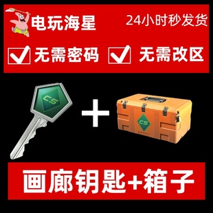 安全 CSGO画廊钥匙加武器箱蒸汽波廓尔喀刀无需密码 自动秒发