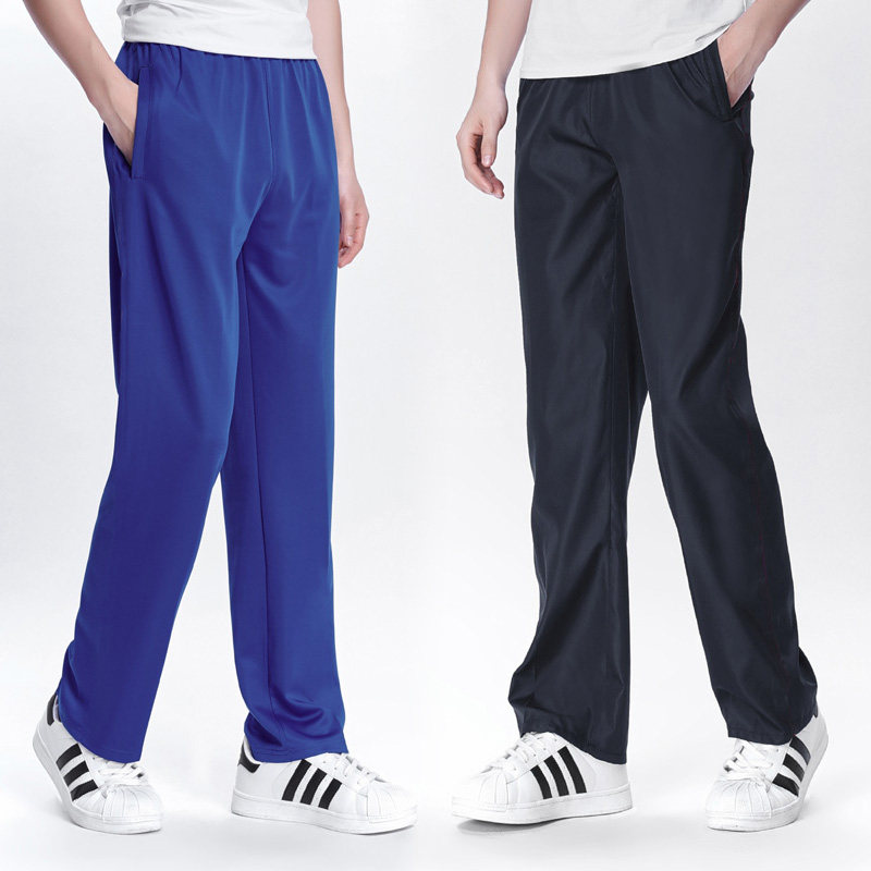 【退货包邮】夏季校服裤子薄款深蓝特价光版初中学生校裤女净版男
