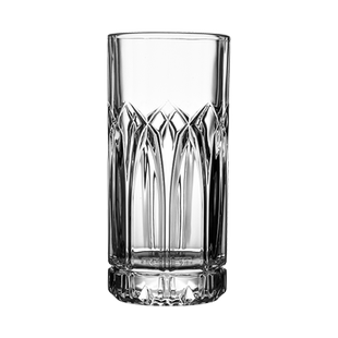 ocean鸥欣现代简约玻璃杯家用欧式刻花纹透明客厅喝水杯子饮料杯