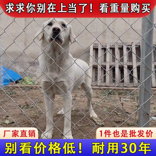 铁丝网养殖隔离围栏网镀锌勾花网