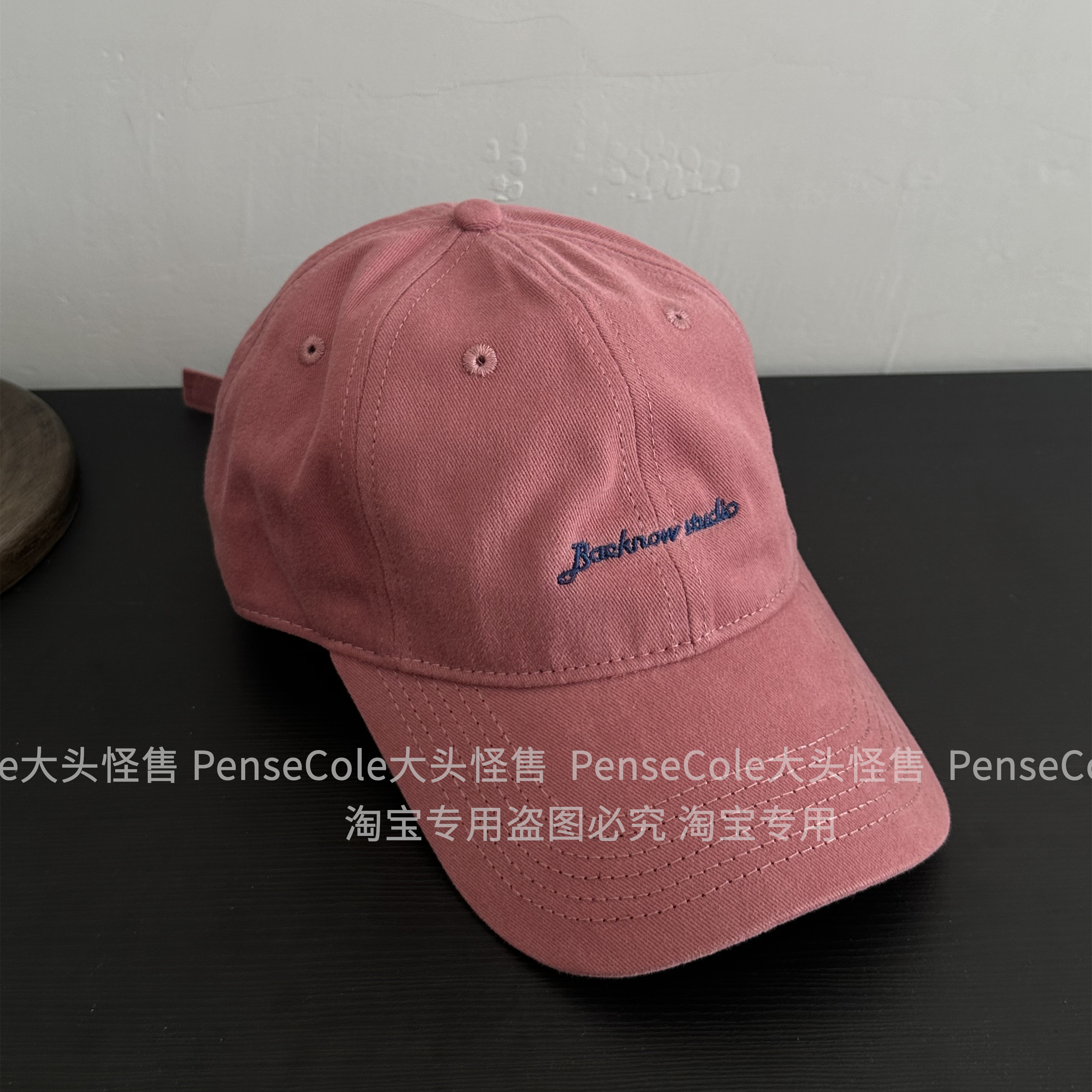 大头怪售小头围棒球帽男女春夏韩版休闲字母刺绣鸭舌帽xs小码帽子