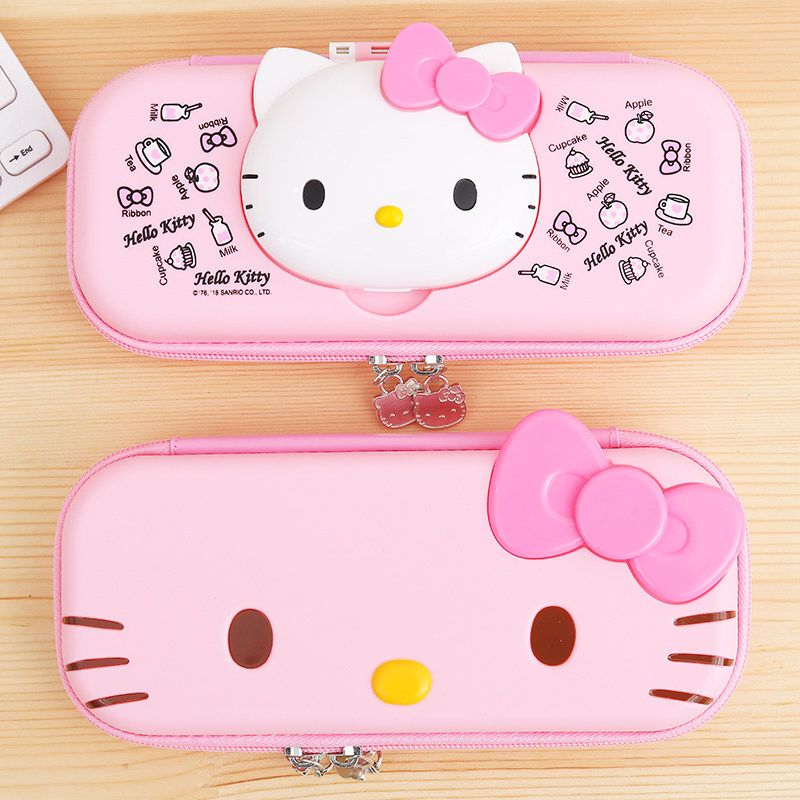 hello kitty Stationery Hello Kitty Pencil bag Shell pupil Stationery bags new pattern girl Pencil boxin the Toy/Childs/Puzzle/Building block/Model , Learning/Experiment/Painting stationery , Pencil  category - from Buy2taobao.com to provide professional Taobao agent buy service