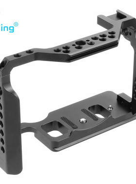 BGNing适用佳能EOS R5/R6兔笼保护框铝合金边框冷靴补光扩展配件