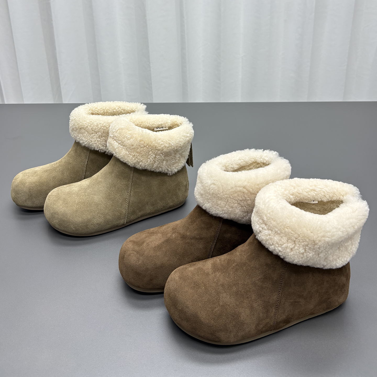 真皮羊毛雪地靴女2025冬季新款