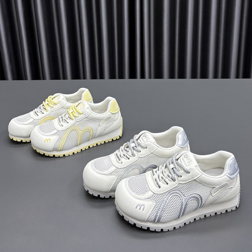 真皮阿甘鞋女2026夏季新款圆头