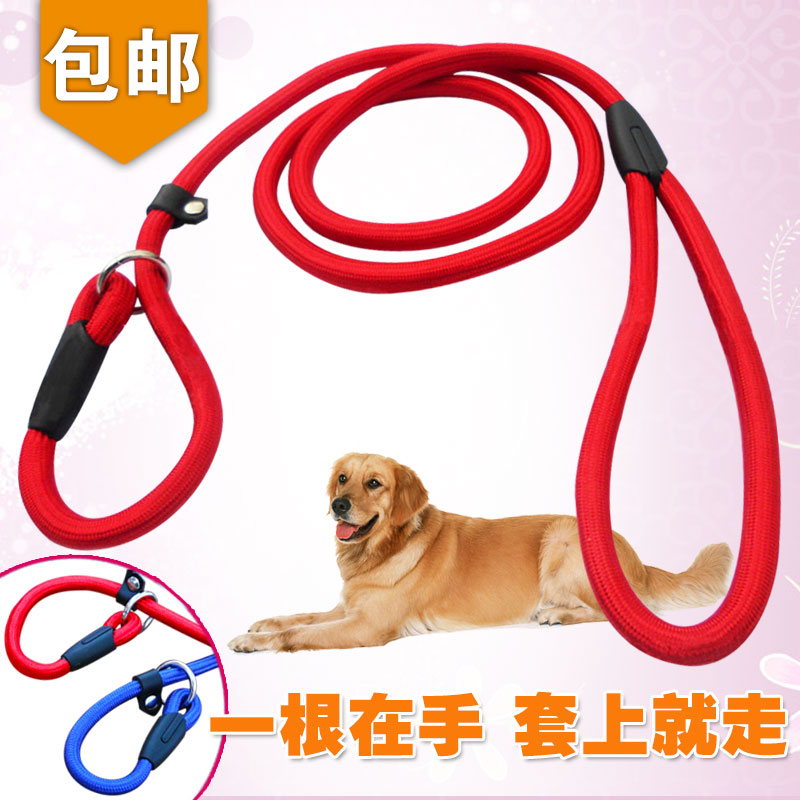 宠物狗狗牵引绳尼龙泰迪小型