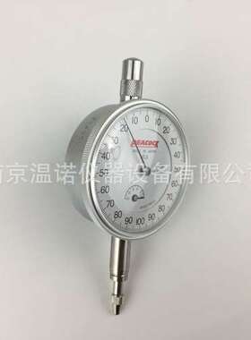 日本PEACOCK孔雀5B型表盘指针式指示表百分表千分表0~1mm